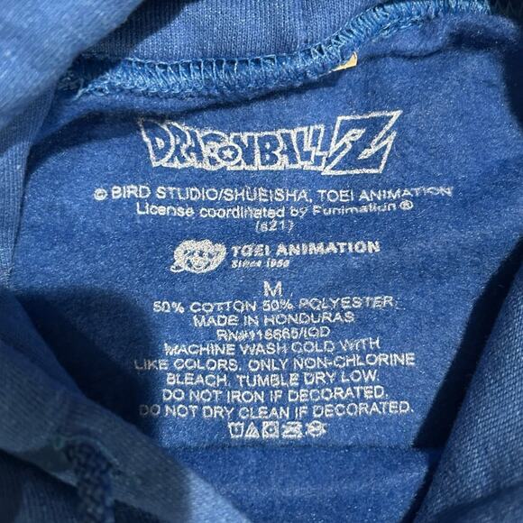 DRAGONBALLZ "Capsule Corp" Hoodie New Anime Unisex Kangaroo Pocket Pullover Sz M - Picture 5 of 6
